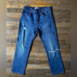 MADEWELL Straight Crop women size 27